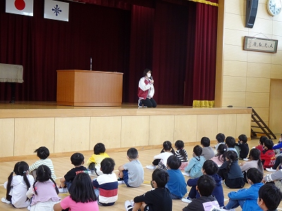 大地震に備えて 半田市立有脇小学校